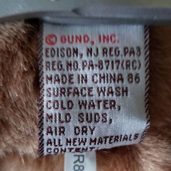 Bengal tiger, small, realistic look, plush toy, WWF soft toy animal by Gund - Picture 9 of 10